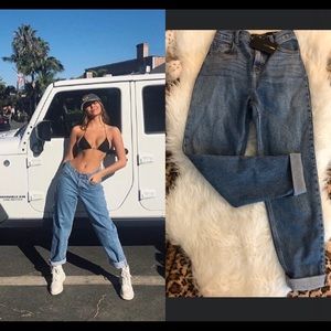 NWT Fashion Nova I Got It From My Mama Jeans